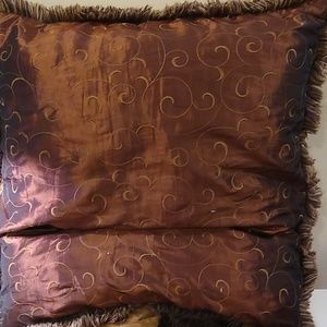 SOLD (5) Custom Made Pillow Shams. Reversible